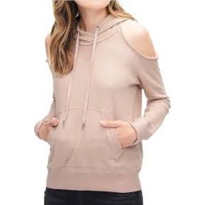 Splendid | Pull Over Cold Shoulder Long‎ Sleeve Sweatshirt Size Large